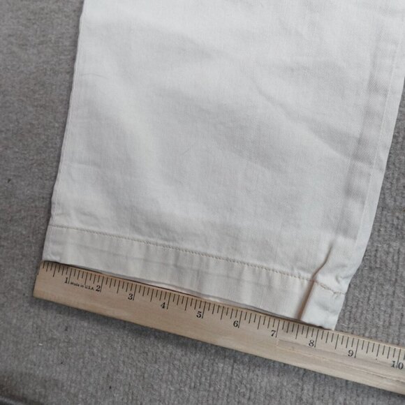 Polo Ralph Lauren Pants 40 x 31 Beige Buckleback Chino Flat Front NEW READ - Picture 10 of 13